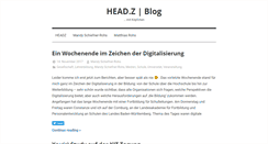 Desktop Screenshot of 2headz.ch